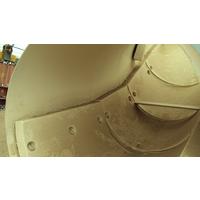 Chute Liner Installed  Unicast Wear Parts