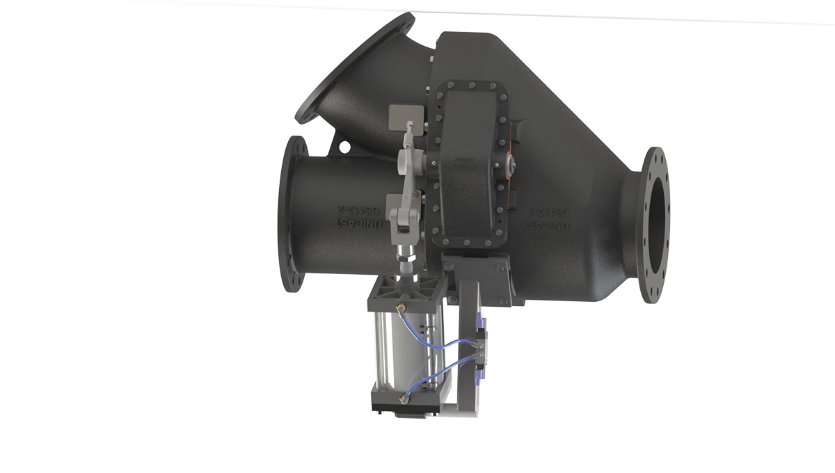 The Unicast Two-Way Valve offers the cement industry a cost-cutting solution with unique wear improvements.