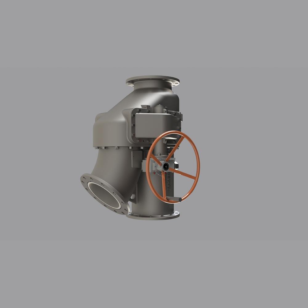 SMV Diverter Valve with Handwheel Actuation  Unicast Wear Parts