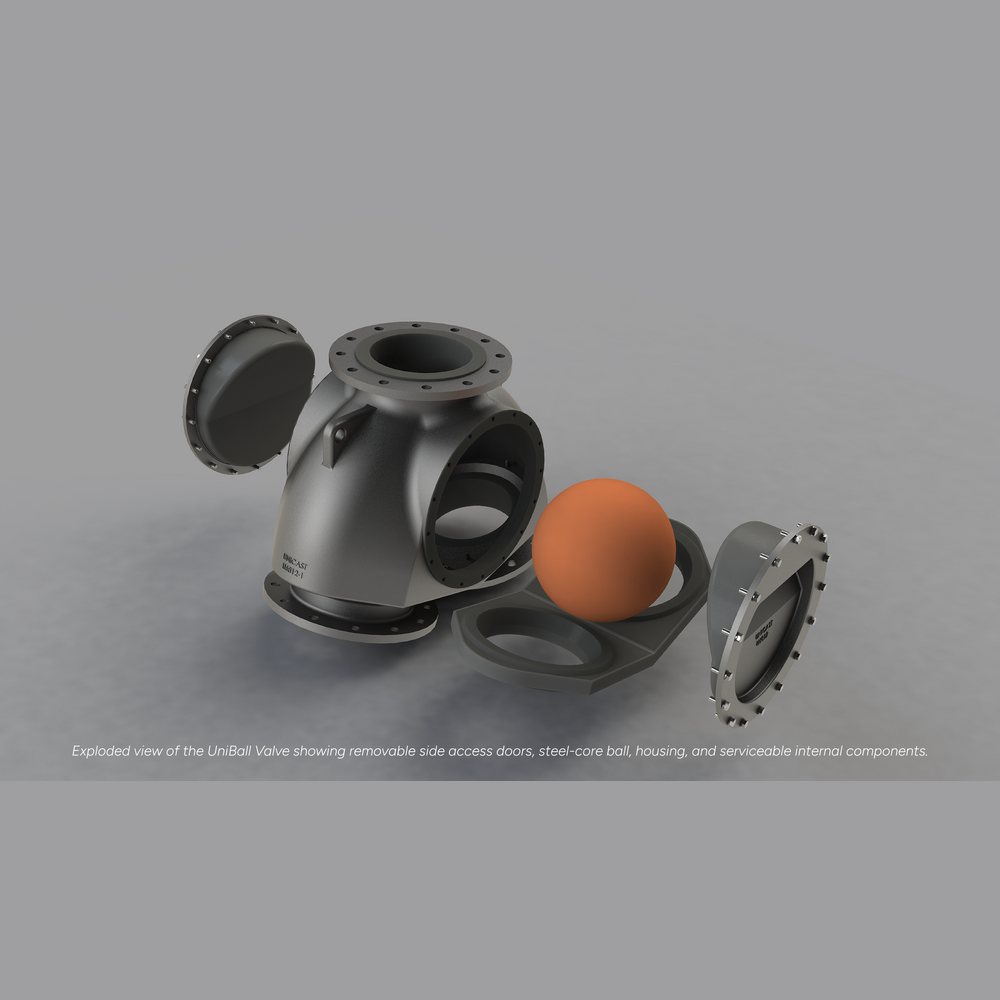 uniball-exploded-view-caption  Unicast Wear Parts